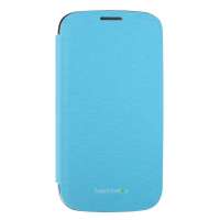 哈密瓜（hamimelon）三星 i9300 翻盖炫彩 茄克系列保护套HM0439浅蓝色