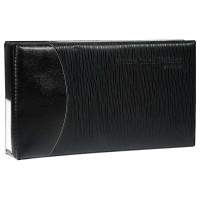 齐心（COMIX）A1610 大容量商务名片册 二段四格 240枚 黑色