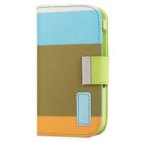 卡来登(KALAIDENG)画系列 iPhone 4/4s 创意多功能侧翻皮套(卡其色)