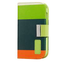 卡来登(KALAIDENG)画系列 iPhone 4/4s 创意多功能侧翻皮套(军绿色)