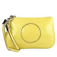 Coach蔻驰 F47141 Poppy 波碧系列经典logo漆皮手腕零钱女包