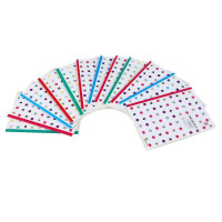 齐心 (COMIX) A5波乐熊软抄线装订英语本SPB8341(36页/12本装)