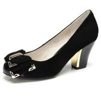 CAMEL/骆驼女时尚高跟鞋81078604黑色37