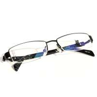 康耐特 半框合金近视镜框 CQ3007 枪色