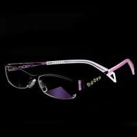 康耐特 超轻舒适半框合金镜架 CQ3060 紫色