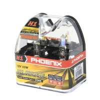 PHOENIX H1汽车灯泡 黄金眼(AS)黄金光 55W 改装车灯 対装 雨雾雪天气专用 H1AS