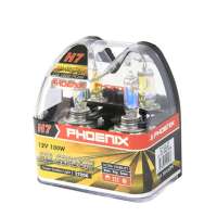 PHOENIX H7汽车灯泡 黄金眼(AS)100W 改装车灯 黄金光対装 雨雾雪天气专用 H7AS