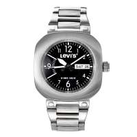 李维斯LEVIS 休闲商务钢带石英男士手表 LTD0704