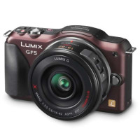 松下单反数码相机DMC-GF5CGK-T