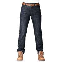 HODO红豆男装直筒休闲水洗潮流牛仔裤HKB7469(S5黑色36/2.8尺)