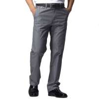 HODO红豆男装时尚修身格子精纺休闲裤EKS2064(L03灰色36/2.8尺)