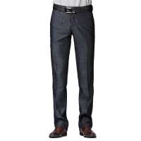 HODO红豆男装商务休闲中腰抗皱西裤HDZKDJ303S(B25藏青40)