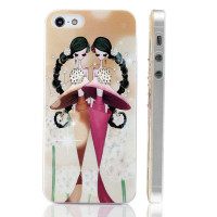 幻响苹果附件(i-mu)iPhone5手机壳星座花语系列双子座