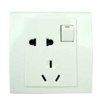 施耐德 保护门插座+开关(二/三极/月光白/10A)FB15/10US