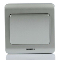 西门子远景彩银色一开双控开关5TA02061CC122