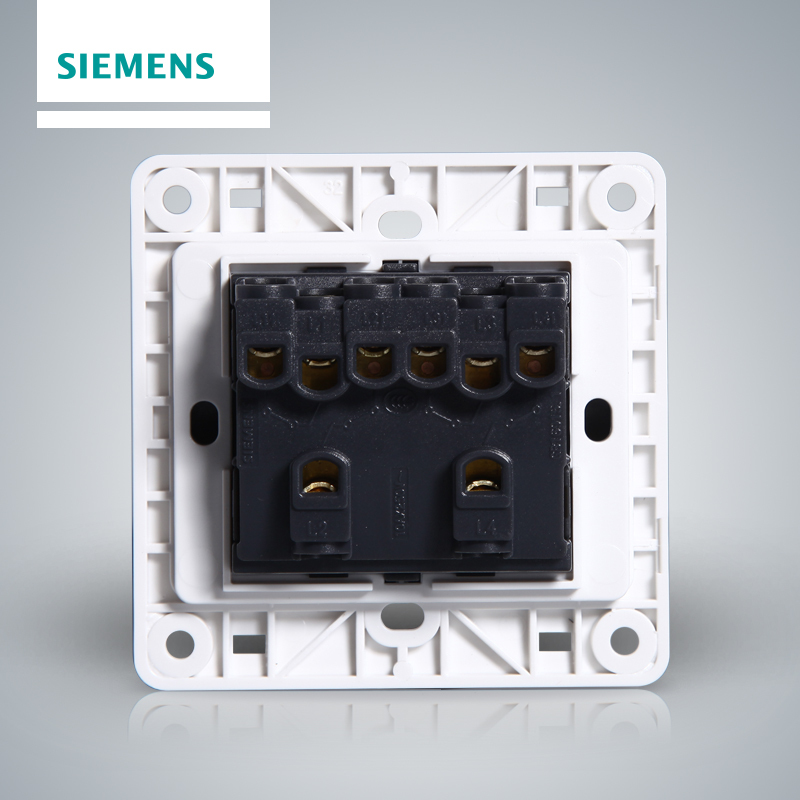 西门子(SIEMENS)开关插座 远景彩银系列四开单控5TA02411CC122