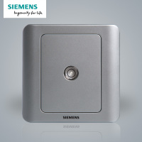 西门子(SIEMENS)开关插座 远景彩银系列电视插座5TG01111CC122
