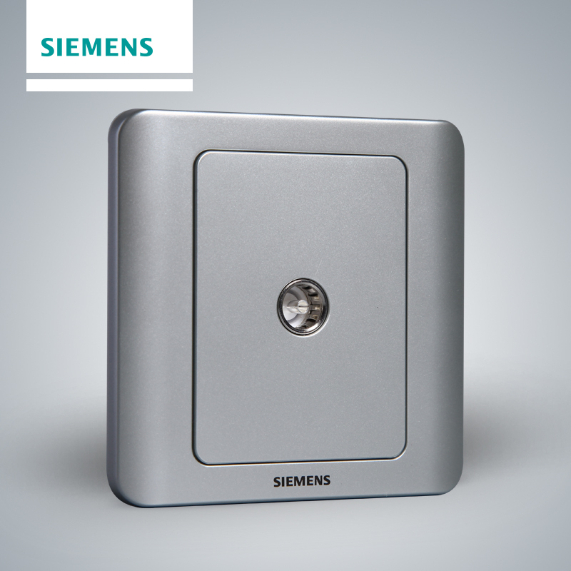 西门子(SIEMENS)开关插座 远景彩银系列电视插座5TG01111CC122