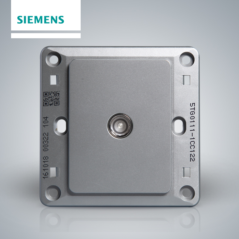 西门子(SIEMENS)开关插座 远景彩银系列电视插座5TG01111CC122