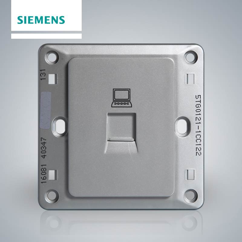 西门子(SIEMENS)开关插座 远景彩银系列电脑插座5TG01211CC122