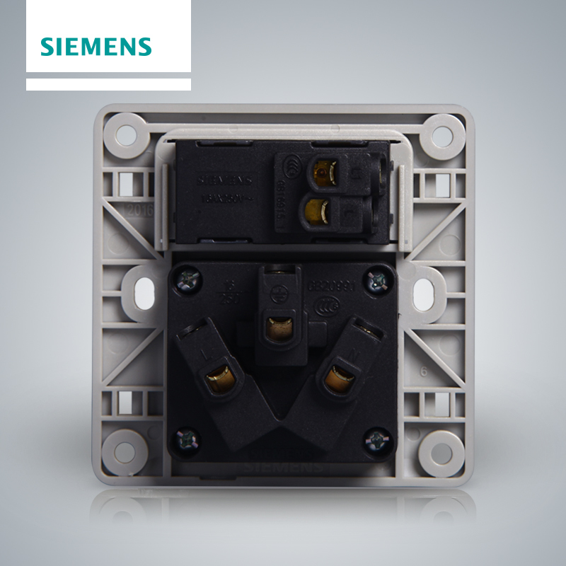 西门子(SIEMENS)开关插座 远景金棕系列一开16A三孔空调插座5UB02021CC133
