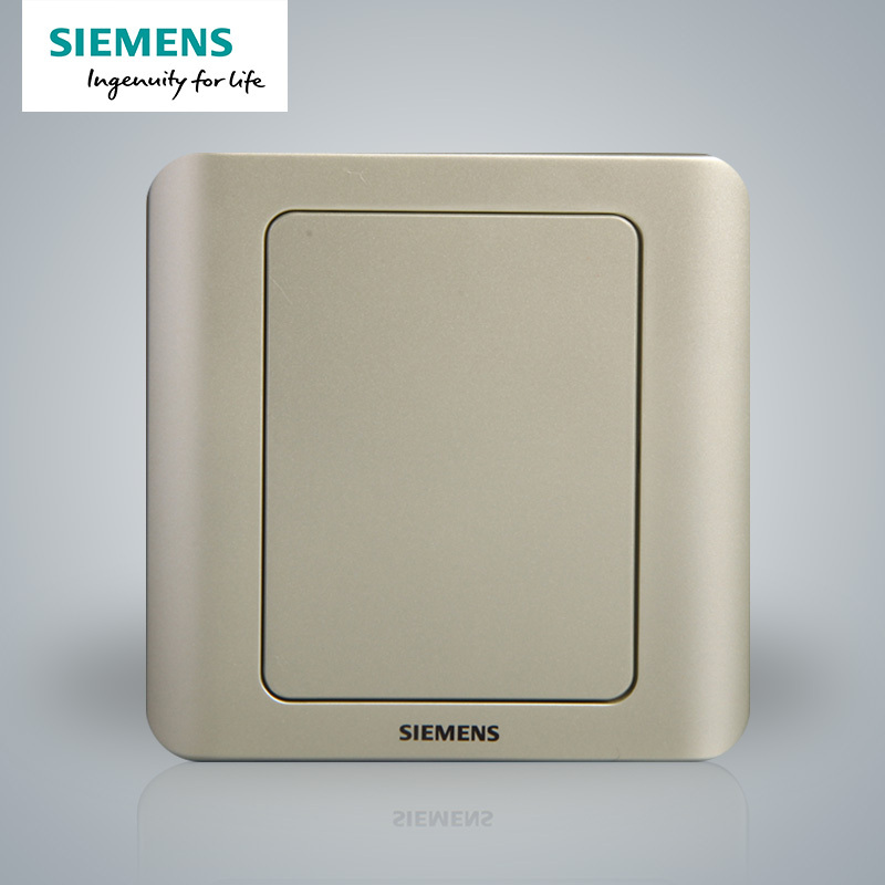 西门子(SIEMENS)开关插座 远景金棕系列空白面板5TG05001CC133