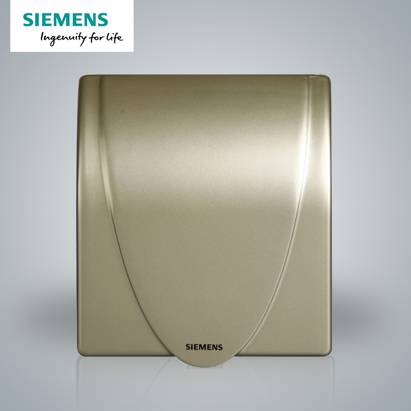 西门子(SIEMENS)开关插座 远景金棕系列插座防水盒5TG06001CC133高清大图