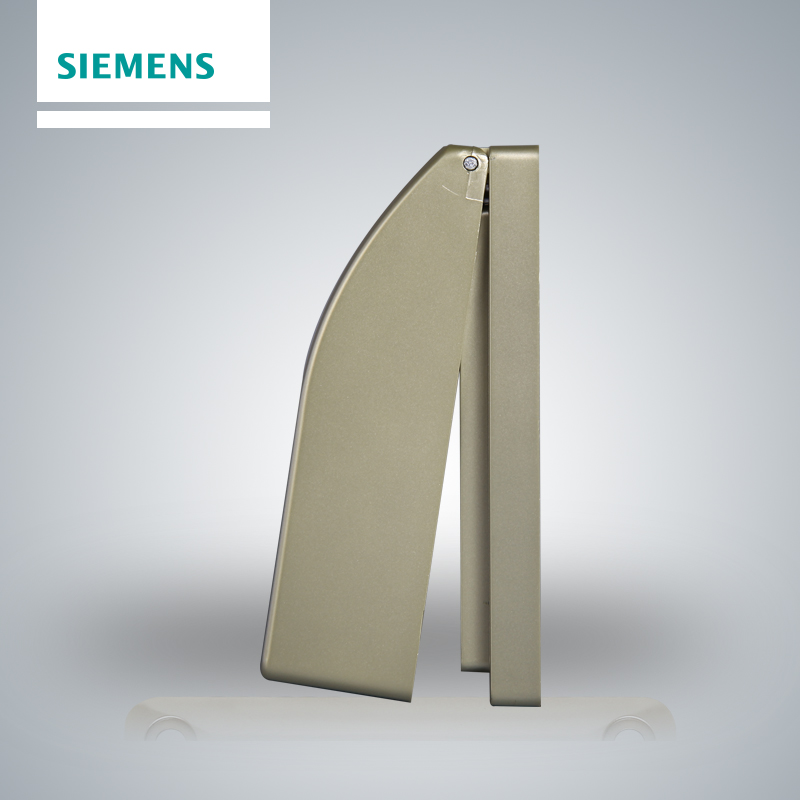 西门子(SIEMENS)开关插座 远景金棕系列插座防水盒5TG06001CC133高清大图