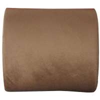 车旅伴 慢回弹记忆棉塑腰保健腰靠(咖啡色)HQ-J1009