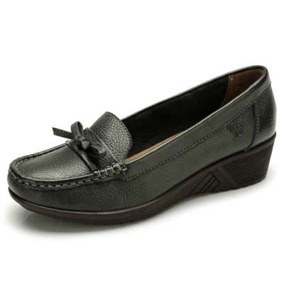 CAMEL/骆驼女春季新品单鞋81314600黑色37