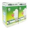 雷士照明 节能灯YPZ220-5W-螺旋-E27-6500K(白光)(2支装)