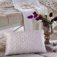 贝德罗仿真丝皇家羽丝绒枕