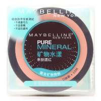 美宝莲(Maybelline)矿物水感亲肤腮红4g 珊瑚红W01