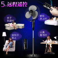 艾美特(Airmate) 电风扇 FSW67R 遥控版 落地扇 黑色 电扇台式 风扇 电风扇 电扇