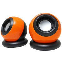 屁颠虫USB低音炮便携式笔记本音响028橙色