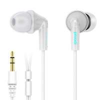 芙洛蒂重低音入耳式音乐耳机606白色