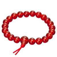 玛蒂迩珠宝 精美手链 红玛瑙手珠手链