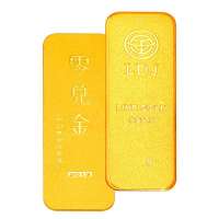 零兑金 千足金 黄金金条 零标金毛坯金 20g 金色 TA000007