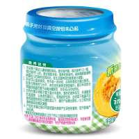 Heinz/亨氏香甜南瓜泥113g 适用辅食添加初期以上至36个月 婴儿辅食泥宝宝佐餐泥蔬菜泥果泥