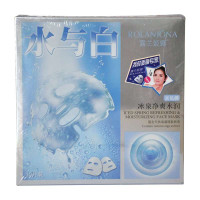 露兰姬娜冰泉净爽水润面贴膜[10片装]
