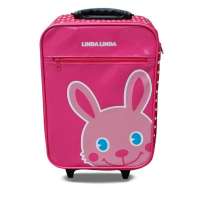 lindalinda拉杆箱粉小兔