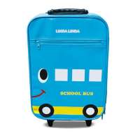 lindalinda拉杆箱蓝汽车