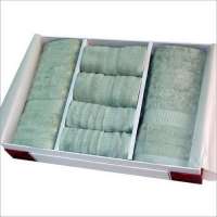 巾品世家富贵牡丹礼盒LH001(橄榄绿、赠中巾2条)