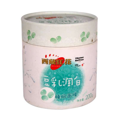 西藏红花豆乳润白睡眠面膜200G