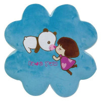 WhizBear慧氏神熊HSD0694四叶草蓝色抱枕