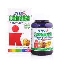 小铁人儿童鱼油胶糖(60粒)