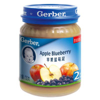 嘉宝苹果蓝莓泥130g二段