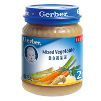 嘉宝混合蔬菜泥(二段)130g