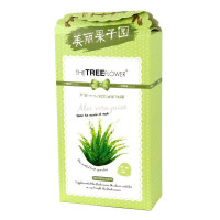 草木花美丽果子园芦荟汁水活控油面贴膜28ml*10片