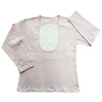 亨艺开阳纯棉喂奶衫/粉色XXL